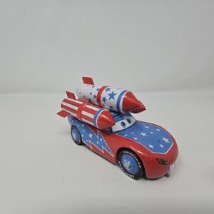 Disney Pixar Cars Toon Series Daredevil Lightning McQueen PREOWNED RARE HTF
